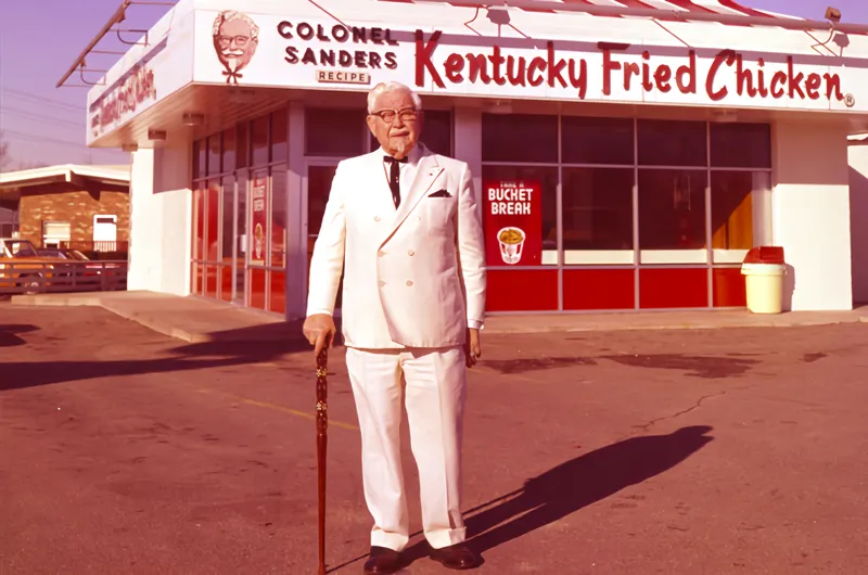 Bernama Kolonel Sanders Sukses Mendirikan KFC di Usia Senja